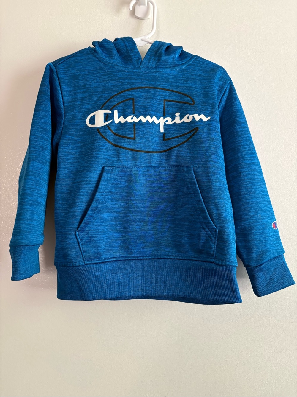 Champion Kids Size 4-5 Vibrant Blue Hoodie
